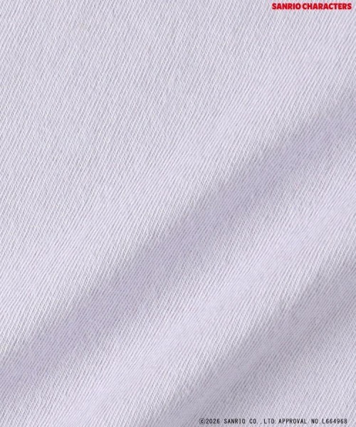 Right-on（ライトオン）の「Other(ソノタ)「サンリオキャラクターズ」プリントＴシャツ（Tシャツ/カットソー・キッズ・ピンク/ホワイト/サックスブルー/ライラック・110/120/130/140）」の10枚目の写真