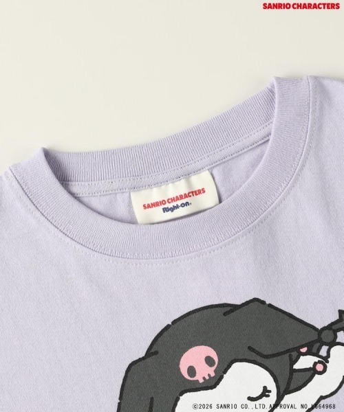 Right-on（ライトオン）の「Other(ソノタ)「サンリオキャラクターズ」プリントＴシャツ（Tシャツ/カットソー・キッズ・ピンク/ホワイト/サックスブルー/ライラック・110/120/130/140）」の11枚目の写真