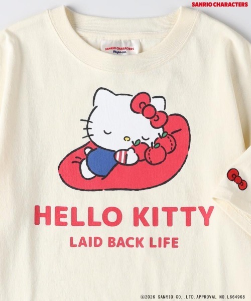 Right-on（ライトオン）の「Other(ソノタ)「サンリオキャラクターズ」プリントＴシャツ（Tシャツ/カットソー・キッズ・ピンク/ホワイト/サックスブルー/ライラック・110/120/130/140）」の13枚目の写真