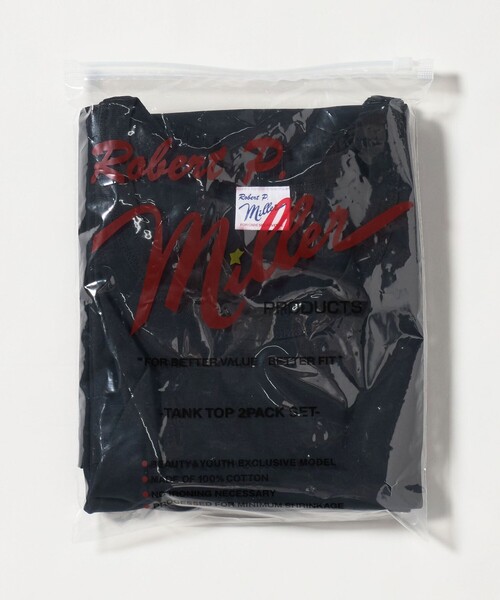 Robert P.Miller(ロバート ピー ミラー)の「【別注】<Robert P. Miller>2パック タンクトップ(タンクトップ・メンズ・ホワイト/ブラック・XL/M/L/S)」の8枚目の写真