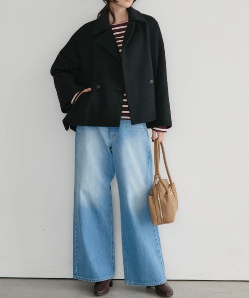 Doux archives（ドゥアルシーヴ）の「ストレッチショートブーツ（ブーツ・レディース・ブラック/ブラウン・MEDIUM/LARGE）」の12枚目の写真