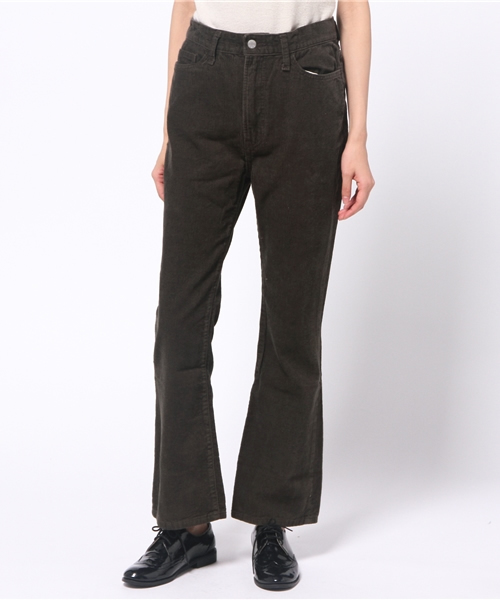 OUTLET（アウトレット）の「【Ciaopanic】コーデュロイフレアPT（その他パンツ・レディース・カーキ/キャメル・SMALL）」の2枚目の写真