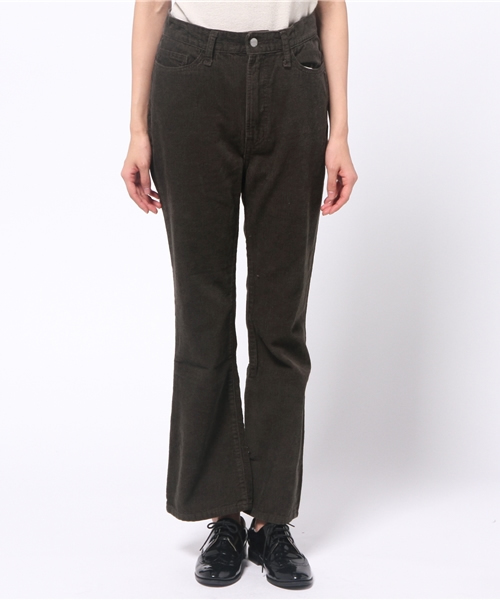 OUTLET（アウトレット）の「【Ciaopanic】コーデュロイフレアPT（その他パンツ・レディース・カーキ/キャメル・SMALL）」の3枚目の写真