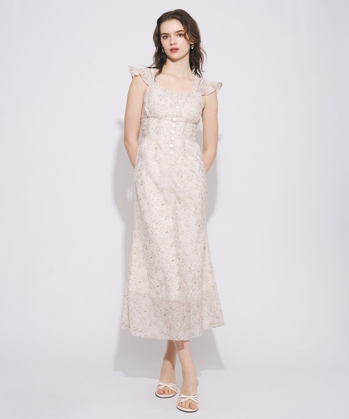 ME COUTURE(ミークチュール)の「25th フラワーシャワードレス(ワンピース・レディース・アイボリー・1)」の1枚目の写真