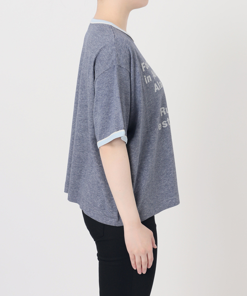 JACKSON MATISSE(ジャクソンマティス)の「別注【RUSSELL ATHLETIC *JM for JS】TCRテンジクリンガーS(Tシャツ/カットソー・レディース・チャコールグレー/ネイビー/ベージュ・FREE)」の14枚目の写真