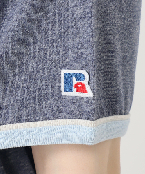 JACKSON MATISSE(ジャクソンマティス)の「別注【RUSSELL ATHLETIC *JM for JS】TCRテンジクリンガーS(Tシャツ/カットソー・レディース・チャコールグレー/ネイビー/ベージュ・FREE)」の18枚目の写真