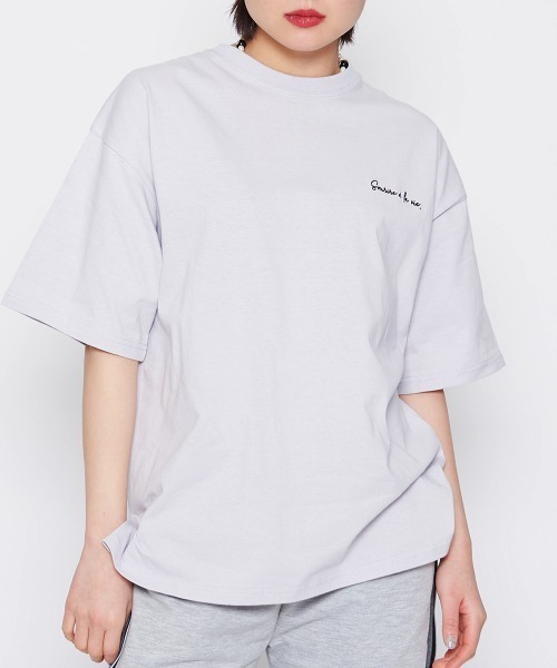 DOUBLE STEAL(ダブルスティール)の「Sun Town Tee(Tシャツ/カットソー・レディース・ホワイト/サックスブルー/ラベンダー・FREE)」の15枚目の写真