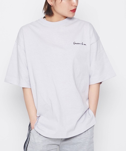 DOUBLE STEAL(ダブルスティール)の「Sun Town Tee(Tシャツ/カットソー・レディース・ホワイト/サックスブルー/ラベンダー・FREE)」の16枚目の写真