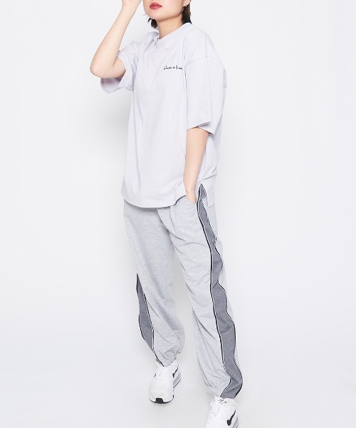 DOUBLE STEAL（ダブルスティール）の「Sun Town Tee（Tシャツ/カットソー・レディース・ホワイト/サックスブルー/ラベンダー・FREE）」の17枚目の写真