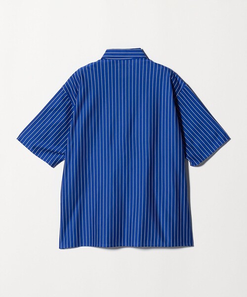 BEAUTY&YOUTH UNITED ARROWS(ビューティーアンドユースユナイテッドアローズ)の「カネマサ莫大小 ストライプ スクエア フィット レギュラー シャツ(シャツ/ブラウス・メンズ・ロイヤルブルー/オフホワイト・M/L/XL/S)」の11枚目の写真