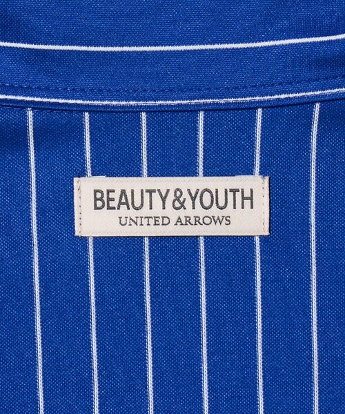 BEAUTY&YOUTH UNITED ARROWS(ビューティーアンドユースユナイテッドアローズ)の「カネマサ莫大小 ストライプ スクエア フィット レギュラー シャツ(シャツ/ブラウス・メンズ・ロイヤルブルー/オフホワイト・M/L/XL/S)」の20枚目の写真