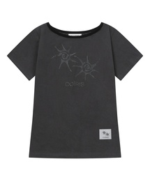 COIRIS（コイリス）の「ソルナワンショルダーカラー配色半袖Tシャツ（13カラー）（Tシャツ/カットソー）」