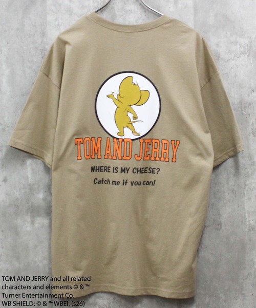 Tom&Jerry(トムアンドジェリー)の「TOM&JERRY トムジェリ オーバーサイズ半袖T(T26-102)(Tシャツ/カットソー・メンズ・グレー系その他3/オフホワイト/ダークグリーン/ベージュ/ネイビー/ホワイト系その他2/チャコール/ブルー系その他/グリーン系その他/ホワイト系その他/グレー系その他/ベージュ系その他4/ベージュ系その他3/ベージュ系その他2/グレー系その他2/ホワイト系その他3・M/XL/L)」の1枚目の写真