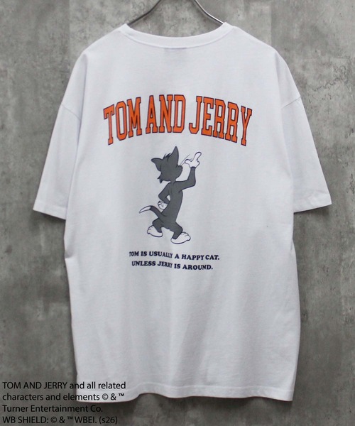 Tom&Jerry(トムアンドジェリー)の「TOM&JERRY トムジェリ オーバーサイズ半袖T(T26-102)(Tシャツ/カットソー・メンズ・グレー系その他3/オフホワイト/ダークグリーン/ベージュ/ネイビー/ホワイト系その他2/チャコール/ブルー系その他/グリーン系その他/ホワイト系その他/グレー系その他/ベージュ系その他4/ベージュ系その他3/ベージュ系その他2/グレー系その他2/ホワイト系その他3・M/XL/L)」の3枚目の写真