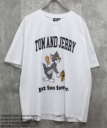TOM&JERRY トムジェリ　オーバーサイズ半袖T（T26-102）