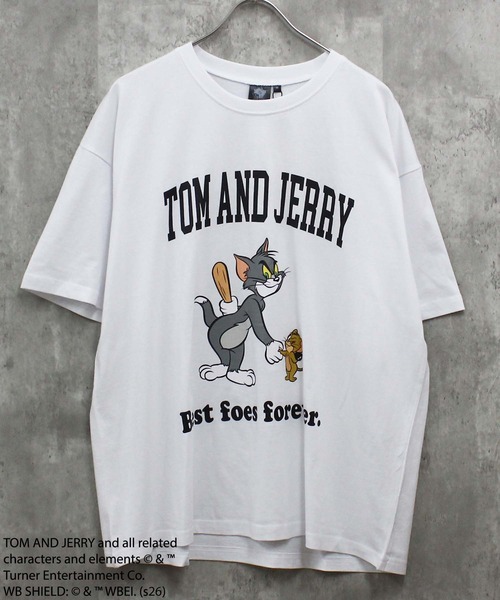Tom&Jerry(トムアンドジェリー)の「TOM&JERRY トムジェリ オーバーサイズ半袖T(T26-102)(Tシャツ/カットソー・メンズ・グレー系その他3/オフホワイト/ダークグリーン/ベージュ/ネイビー/ホワイト系その他2/チャコール/ブルー系その他/グリーン系その他/ホワイト系その他/グレー系その他/ベージュ系その他4/ベージュ系その他3/ベージュ系その他2/グレー系その他2/ホワイト系その他3・M/XL/L)」の5枚目の写真