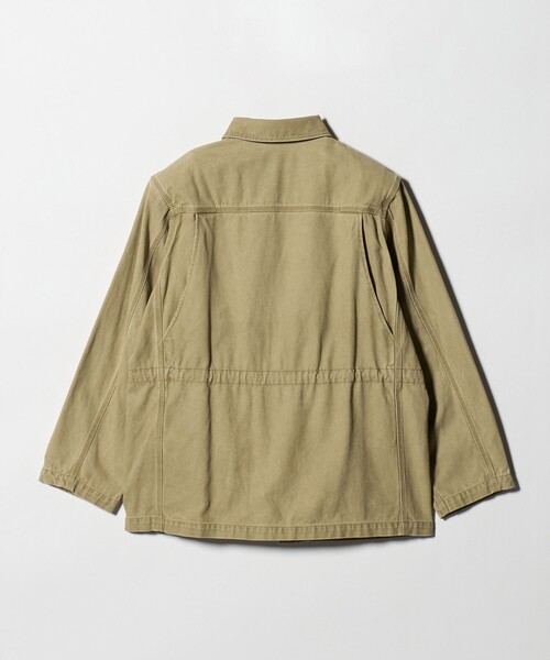 H BEAUTY&YOUTH UNITED ARROWS(エイチビューティーアンドユースユナイテッドアローズ)の「<H>ヴィンテージツイル ハーフブルゾン(その他アウター・レディース・ダークグレー/ベージュ・S)」の8枚目の写真