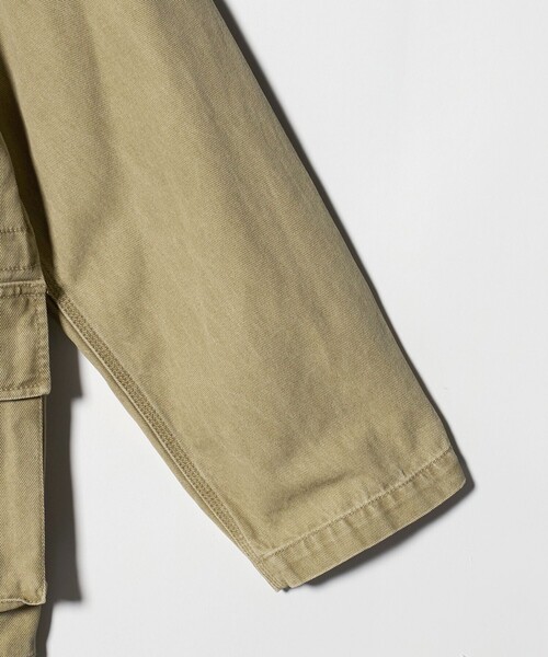 H BEAUTY&YOUTH UNITED ARROWS(エイチビューティーアンドユースユナイテッドアローズ)の「<H>ヴィンテージツイル ハーフブルゾン(その他アウター・レディース・ダークグレー/ベージュ・S)」の11枚目の写真