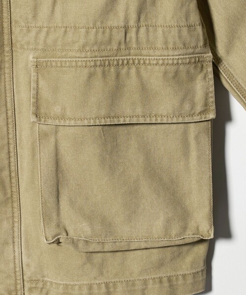 H BEAUTY&YOUTH UNITED ARROWS(エイチビューティーアンドユースユナイテッドアローズ)の「<H>ヴィンテージツイル ハーフブルゾン(その他アウター・レディース・ダークグレー/ベージュ・S)」の13枚目の写真