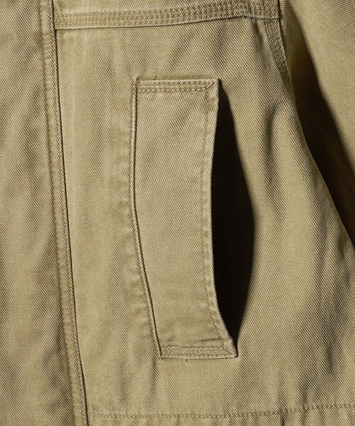 H BEAUTY&YOUTH UNITED ARROWS(エイチビューティーアンドユースユナイテッドアローズ)の「<H>ヴィンテージツイル ハーフブルゾン(その他アウター・レディース・ダークグレー/ベージュ・S)」の14枚目の写真