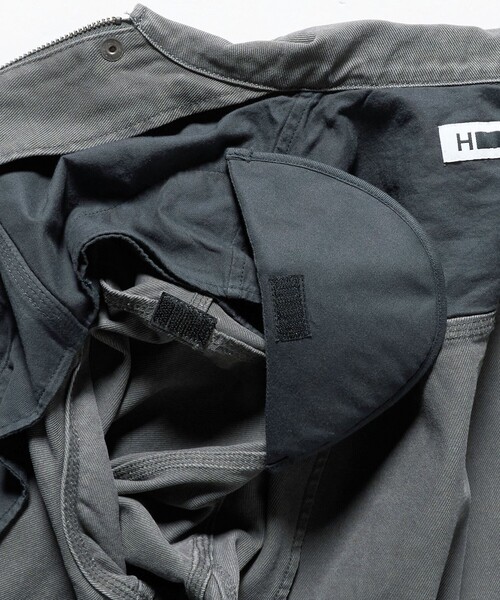 H BEAUTY&YOUTH UNITED ARROWS(エイチビューティーアンドユースユナイテッドアローズ)の「<H>ヴィンテージツイル ハーフブルゾン(その他アウター・レディース・ダークグレー/ベージュ・S)」の21枚目の写真
