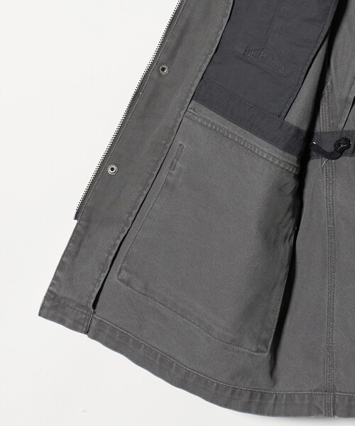 H BEAUTY&YOUTH UNITED ARROWS(エイチビューティーアンドユースユナイテッドアローズ)の「<H>ヴィンテージツイル ハーフブルゾン(その他アウター・レディース・ダークグレー/ベージュ・S)」の22枚目の写真