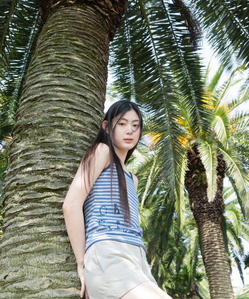 OHESHIO(オヘシオ)の「FLORAL DETAIL COTTON SHORTS, KHAKI GRAY(その他パンツ・レディース・その他・1/2)」の6枚目の写真