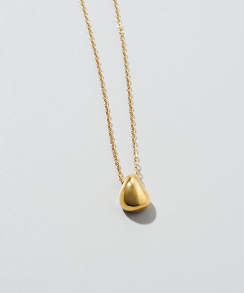 GOLDY(ゴールディ)の「【金属アレルギー軽減】ニュアンス ドロップ スライド ステンレス ネックレス(ネックレス・レディース・ゴールド/シルバー・FREE)」の8枚目の写真