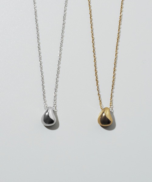 GOLDY(ゴールディ)の「【金属アレルギー軽減】ニュアンス ドロップ スライド ステンレス ネックレス(ネックレス・レディース・ゴールド/シルバー・FREE)」の12枚目の写真