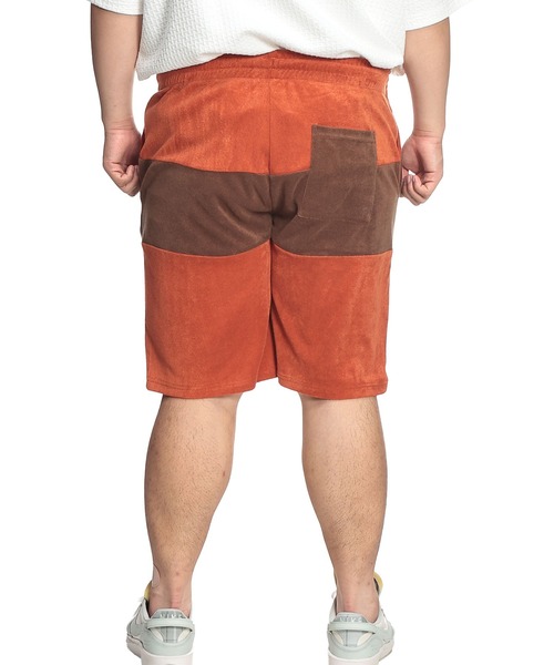 B&T CLUB(ビーティークラブ)の「ショート パンツ パイル ハーフパンツ 短パン メンズ 大きいサイズ ストレッチ 切替配色 パイルショーツ アウトドア レジャー 海 川 夏 B&T CLUB ビーアンドティークラブ(その他パンツ・メンズ・オレンジ/グレー/グリーン・X2(4L~5L)/X1(3L~4L)/X3(6L~7L)/X4(8L~9L))」の20枚目の写真