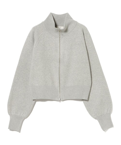 BEAMS HEART(ビームスハート)の「スウェットライク ニット ジップ カーディガン(ニット/セーター・レディース・ブラウン/ライトグレー/ホワイト系その他5・FREE)」の8枚目の写真