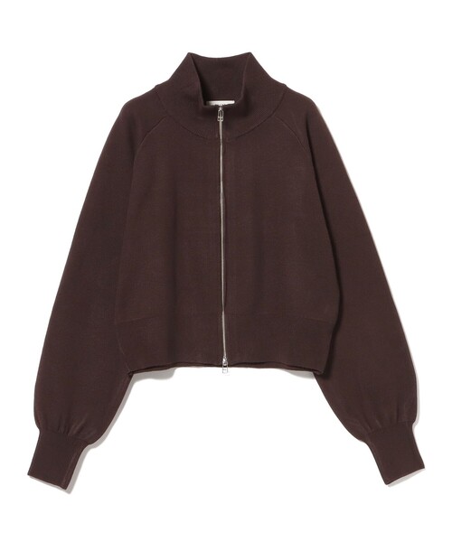 BEAMS HEART(ビームスハート)の「スウェットライク ニット ジップ カーディガン(ニット/セーター・レディース・ブラウン/ライトグレー/ホワイト系その他5・FREE)」の11枚目の写真