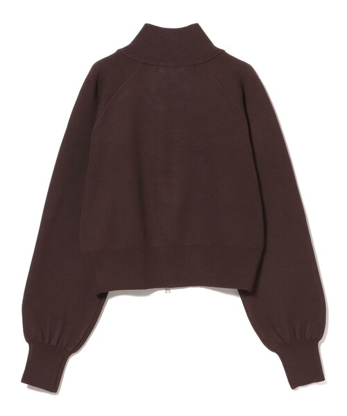 BEAMS HEART(ビームスハート)の「スウェットライク ニット ジップ カーディガン(ニット/セーター・レディース・ブラウン/ライトグレー/ホワイト系その他5・FREE)」の12枚目の写真