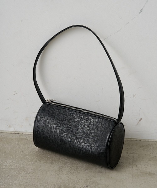 PUAL CE CIN（ピュアルセシン）の「【＠kokiminitaコラボ】シリンダーバッグ（ハンドバッグ・レディース・ブラック・ONE SIZE）」の11枚目の写真