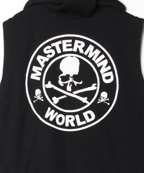 mastermind JAPAN(マスターマインド)の「GLASS BEADED SLEEVELESS HOODIE(パーカー・メンズ・ブラック・XL)」の3枚目の写真