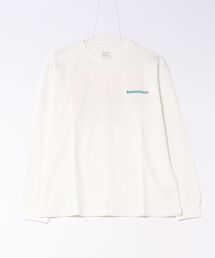 RiCO SUCRE/リコシュクレ モンチッチ ロゴ 長袖Tシャツ レディース ロンT