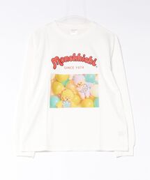 RiCO SUCRE/リコシュクレ モンチッチ ロゴ 長袖Tシャツ レディース ロンT