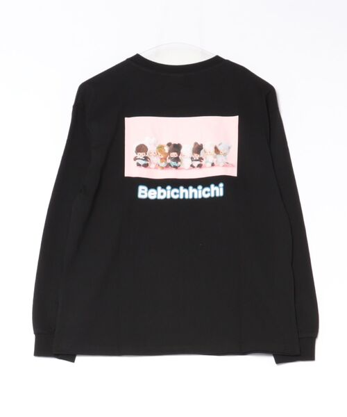 A BAG OF CHIPS(アバッグオブチップス)の「RiCO SUCRE/リコシュクレ モンチッチ ロゴ 長袖Tシャツ レディース ロンT(Tシャツ/カットソー・レディース・ブラック系その他3/ホワイト系その他2/オフホワイト/ホワイト系その他/ブラック/ホワイト/ブラック系その他2/ブラック系その他・FREE)」の9枚目の写真