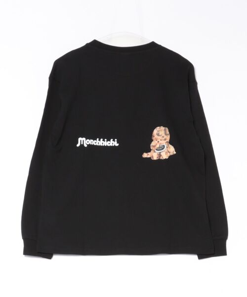 A BAG OF CHIPS(アバッグオブチップス)の「RiCO SUCRE/リコシュクレ モンチッチ ロゴ 長袖Tシャツ レディース ロンT(Tシャツ/カットソー・レディース・ブラック系その他3/ホワイト系その他2/オフホワイト/ホワイト系その他/ブラック/ホワイト/ブラック系その他2/ブラック系その他・FREE)」の10枚目の写真
