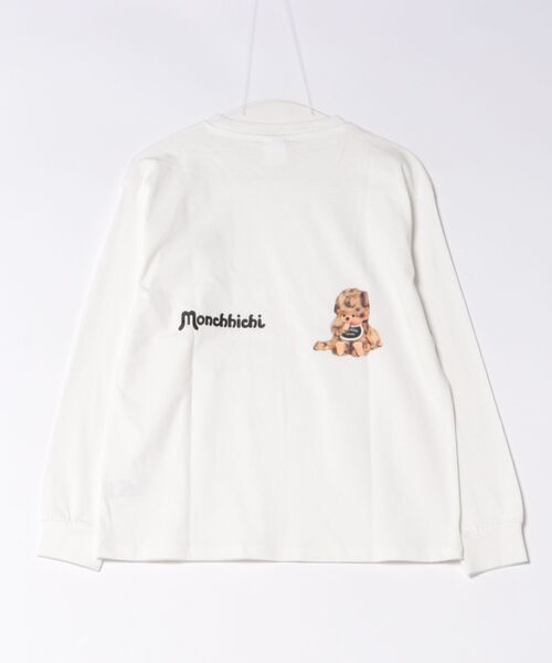 A BAG OF CHIPS(アバッグオブチップス)の「RiCO SUCRE/リコシュクレ モンチッチ ロゴ 長袖Tシャツ レディース ロンT(Tシャツ/カットソー・レディース・ブラック系その他3/ホワイト系その他2/オフホワイト/ホワイト系その他/ブラック/ホワイト/ブラック系その他2/ブラック系その他・FREE)」の16枚目の写真