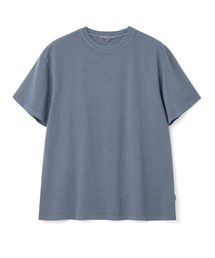 エッセンシャルピグメントダイTシャツ [インディゴブルー]