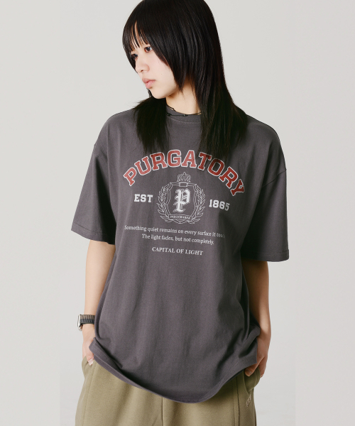 PIECEMAKER(ピースメーカー)の「パガトリクラウン 半袖Tシャツ (チャコール)(Tシャツ/カットソー・レディース・その他・MEDIUM/LARGE)」の2枚目の写真