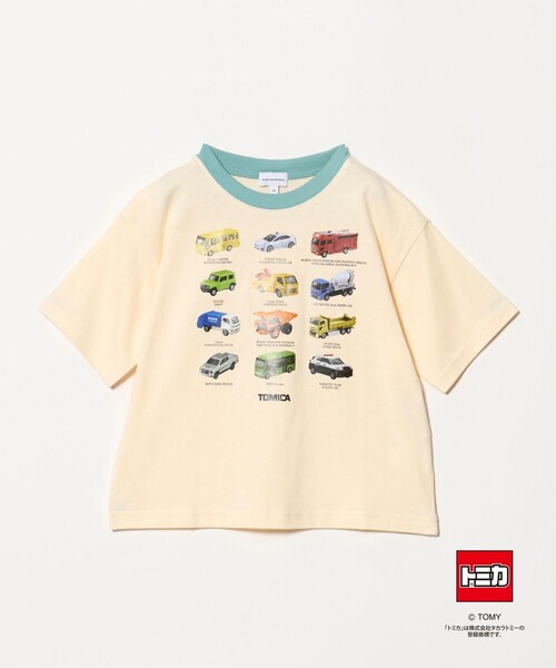 別注】＜TOMICA＞リンガー Tシャツ / キッズ 100cm-130cm（Tシャツ