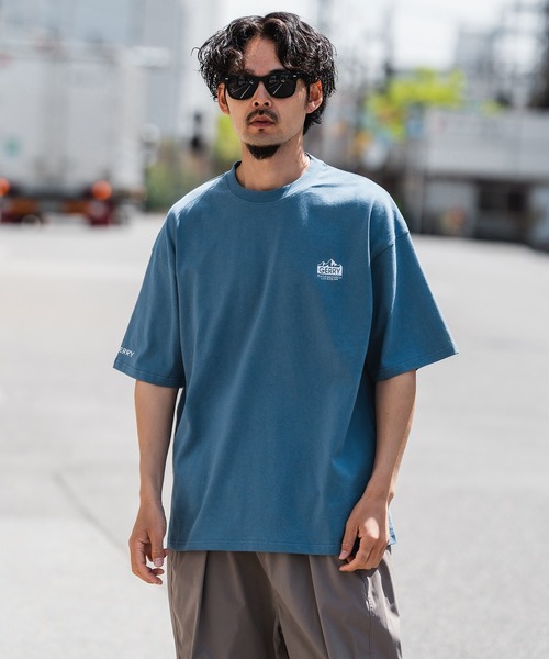 En serio TOKYO（エンソリオトーキョー）の「【GERRY】別注MT刺繍半袖Tシャツ 42-9147G-BJ（Tシャツ/カットソー・メンズ・ブラック/カーキ/オートミール/ホワイト/ダークブルー・MEDIUM/SMALL/LARGE/X-LARGE）」の22枚目の写真