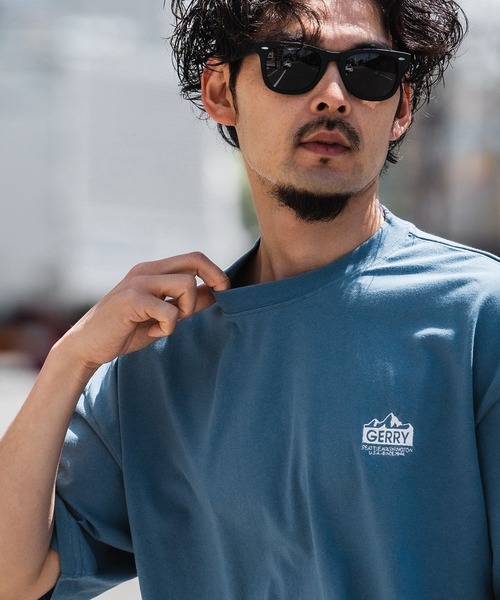 En serio TOKYO（エンソリオトーキョー）の「【GERRY】別注MT刺繍半袖Tシャツ 42-9147G-BJ（Tシャツ/カットソー・メンズ・ブラック/カーキ/オートミール/ホワイト/ダークブルー・MEDIUM/SMALL/LARGE/X-LARGE）」の11枚目の写真