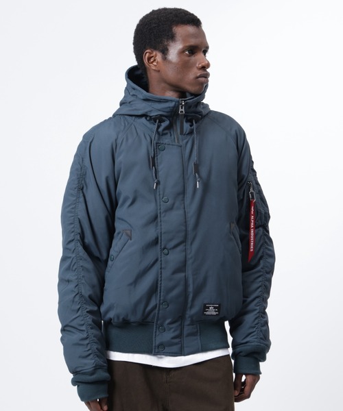Alpha Industries(アルファインダストリーズ)の「Alpha Industries/アルファインダストリーズ/N-2B HERITAGE FIT PARKA (ALTITUDE)/N-2B ヘリテージフィットパーカー アルティチュード(ミリタリージャケット・メンズ・ブラック/インディゴブルー・S/M/L/XL)」の2枚目の写真