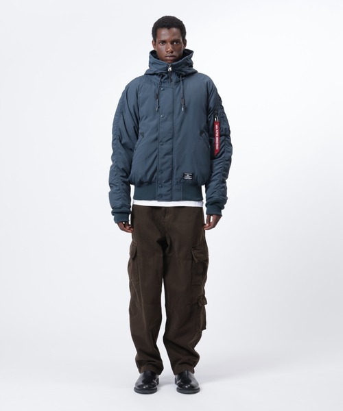 Alpha Industries(アルファインダストリーズ)の「Alpha Industries/アルファインダストリーズ/N-2B HERITAGE FIT PARKA (ALTITUDE)/N-2B ヘリテージフィットパーカー アルティチュード(ミリタリージャケット・メンズ・ブラック/インディゴブルー・S/M/L/XL)」の3枚目の写真