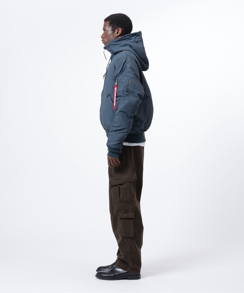 Alpha Industries(アルファインダストリーズ)の「Alpha Industries/アルファインダストリーズ/N-2B HERITAGE FIT PARKA (ALTITUDE)/N-2B ヘリテージフィットパーカー アルティチュード(ミリタリージャケット・メンズ・ブラック/インディゴブルー・S/M/L/XL)」の4枚目の写真