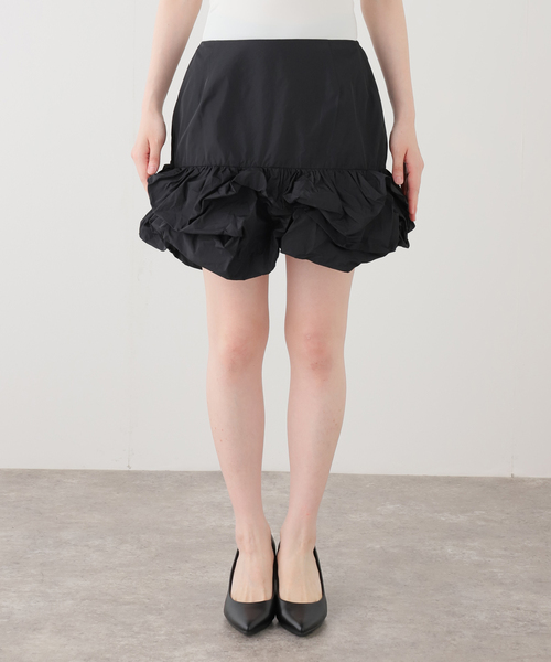CITYSHOP（シティーショップ）の「MARGE TAFFETA BALLOON HEM COVER SKIRT 1012-0105-038：スカート（スカート・レディース・ブラック・38/36）」の13枚目の写真
