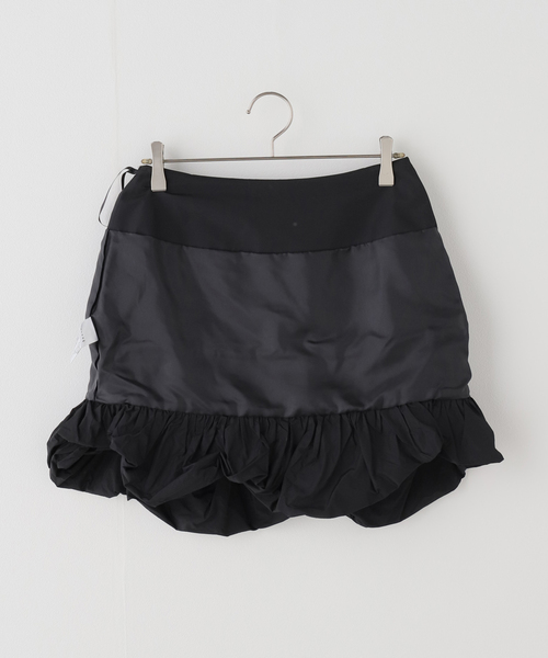 CITYSHOP（シティーショップ）の「MARGE TAFFETA BALLOON HEM COVER SKIRT 1012-0105-038：スカート（スカート・レディース・ブラック・38/36）」の6枚目の写真